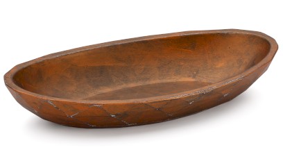 Miska 19 cm DIAMOND BASIC - AGED METAL měděná a černá, lak mat