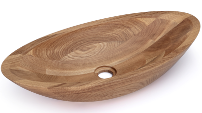 Umyvadlo ORION 50 cm DUB lak polomatný natural