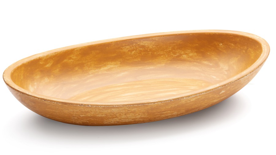 Miska 19 cm ORION BASIC - PATINA okrová, lak mat