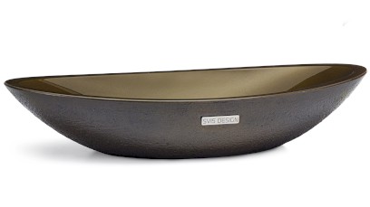 Umyvadlo 60 cm ORION BRUSHED - GOLDEN DUST, lak lesk