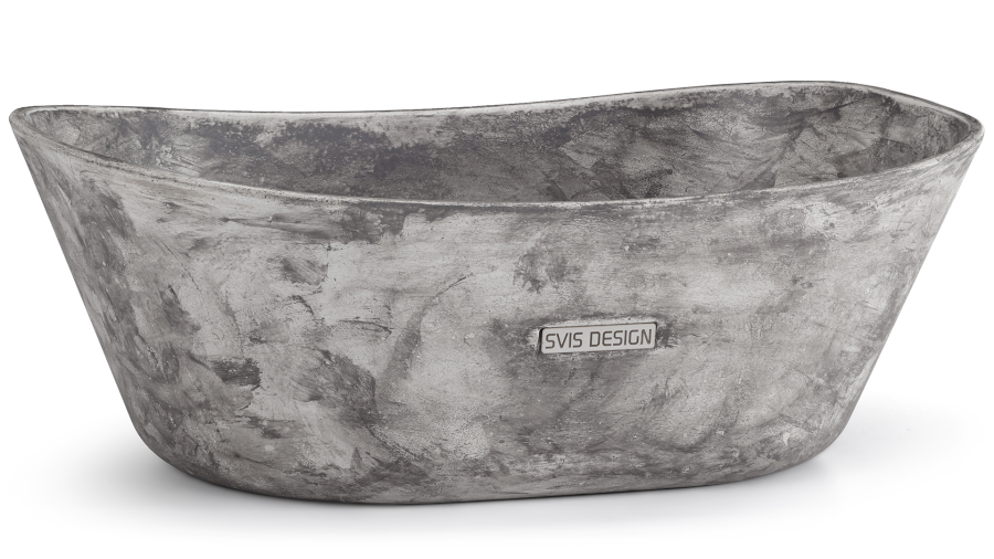 Umyvadlo 50 cm LIBRA BASIC - FUZZY šedá, lak mat