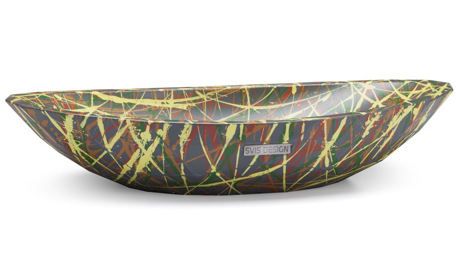 Umyvadlo 60 cm DIAMOND BASIC - PUNK šedá, lak mat