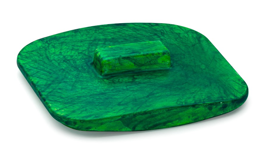 Víko VIRGO BASIC 001 - HURRICANE, zelená, lak mat