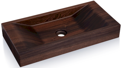 Umyvadlo SIRIUS 60 cm SAPELLI lak polomatný natural