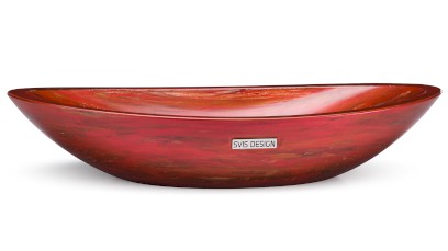 Umyvadlo 60 cm ORION BASIC - AGED METAL, metalická červená a měděná, lak polomatný