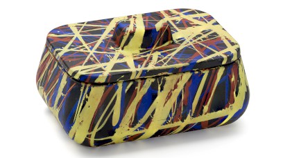 Box s víkem PERSEUS BASIC 001 - PUNK, černá, lak mat