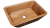 Umyvadlo TERRA 50 cm BUK lak polomatný natural