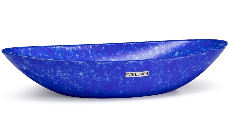 10357-umyvadlo_orion_basic_fingerpainting_blue_01 Umyvadlo 60 cm ORION BASIC - FINGER PAINTING, modrá, lak mat