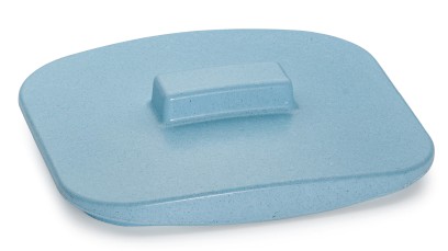 Víko VIRGO BASIC 001 - střední kobaltově modrá, bez dekoru, lak mat