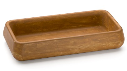 Miska 18,5 cm PERSEUS BASIC - PATINA, okrová, lak mat