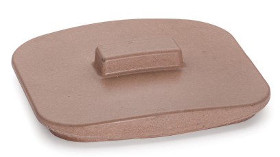 Víko VIRGO BASIC 001 - hnědá, bez dekoru, lak mat