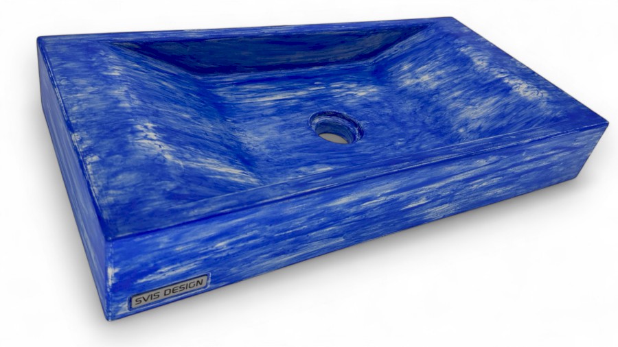 11682-umyvadlo_sirius_basic_thrill_blue_01 Umyvadlo 60 cm SIRIUS BASIC - THRILL, modrá, lak mat