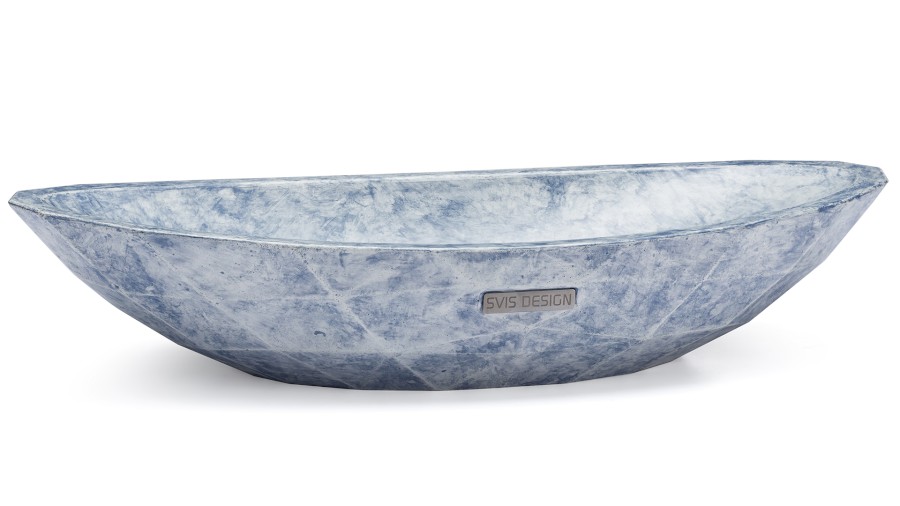 11119-umyvadlo_diamond_basic_fuzzy_bluegrey_01 Umyvadlo 60 cm DIAMOND BASIC - FUZZY, modrošedá, lak mat