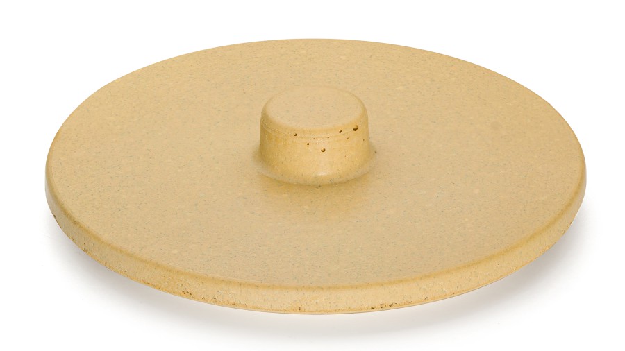 Víko COLUMBA BASIC 001 - tmavá žlutá, bez dekoru, lak mat