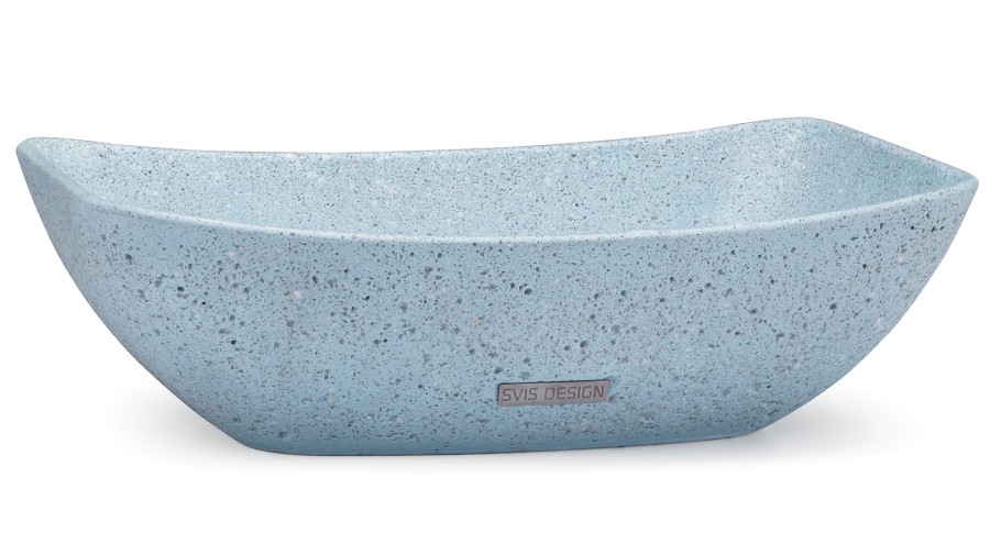 14163-umyvadlo_virgo_hardcore_medium_cobaltblue_01 Umyvadlo 50 cm VIRGO HARDCORE - střední kobaltově modrá, bez dekoru, lak mat