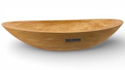 Umyvadlo 60 cm ORION BASIC - dekor PATINA, okrová, lak mat