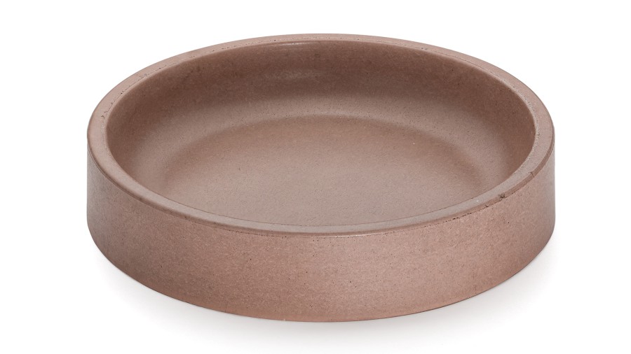 Miska 15 cm COLUMBA BASIC - hnědá, bez dekoru, lak mat