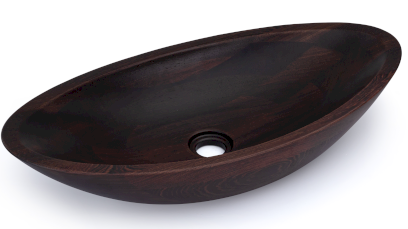 Umyvadlo ORION 60 cm WENGE lak matný natural