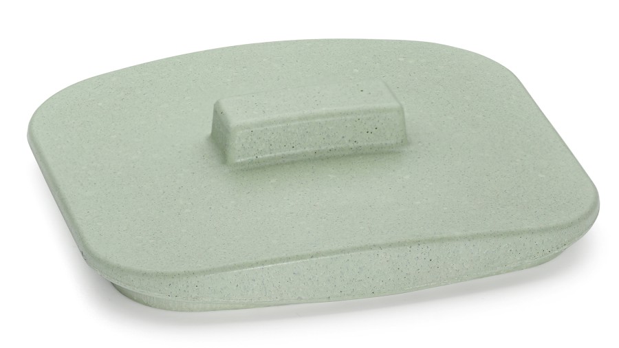 Víko VIRGO BASIC 001 - světlá zelená, bez dekoru, lak mat