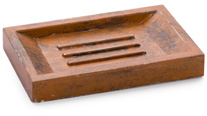 Mýdlenka 15 cm SIRIUS BASIC - AGED METAL, měděná a černá, lak mat