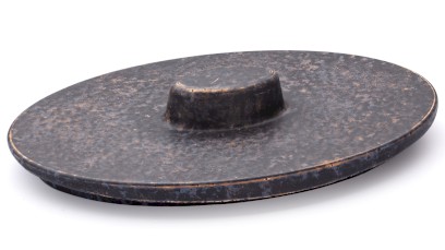 Víko ORION BASIC 001 - DARK STONE, modrá, okrová a černá, lak mat