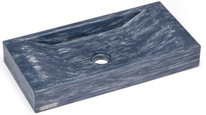 Umyvadlo 60 cm SIRIUS BASIC - PATINA, modrošedá, lak mat