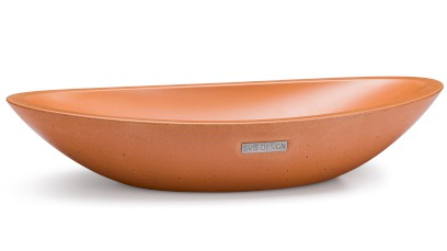 Umyvadlo 60 cm ORION BASIC - okrová, bez dekoru, lak mat