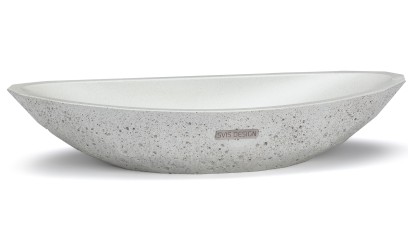 Umyvadlo 60 cm DIAMOND SANDBLASTED - natural, bez dekoru, lak mat