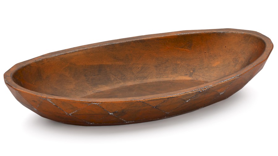 Miska 19 cm DIAMOND BASIC - AGED METAL měděná a černá, lak mat