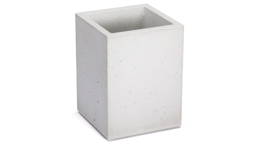 Květináč SIRIUS BASIC 20x20x26 cm - natural, bez dekoru, bez laku