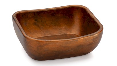 Box VIRGO BASIC 001 - AGED METAL, měděná a černá, lak mat