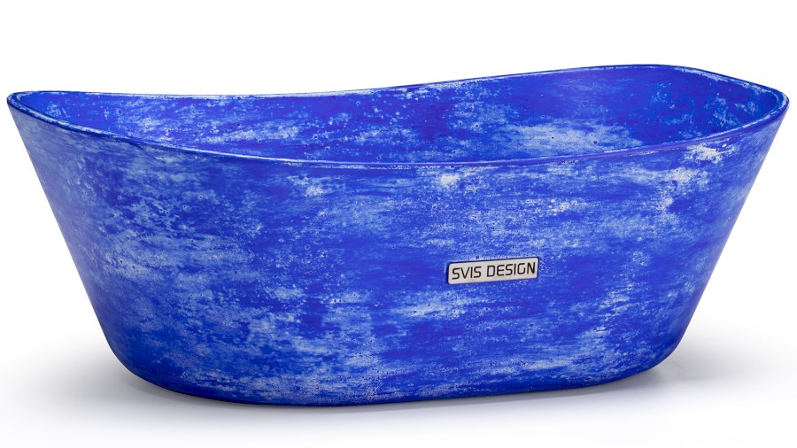 12340-umyvadlo_libra_basic_thrill_blue_01 Umyvadlo 50 cm LIBRA BASIC - THRILL modrá, lak mat