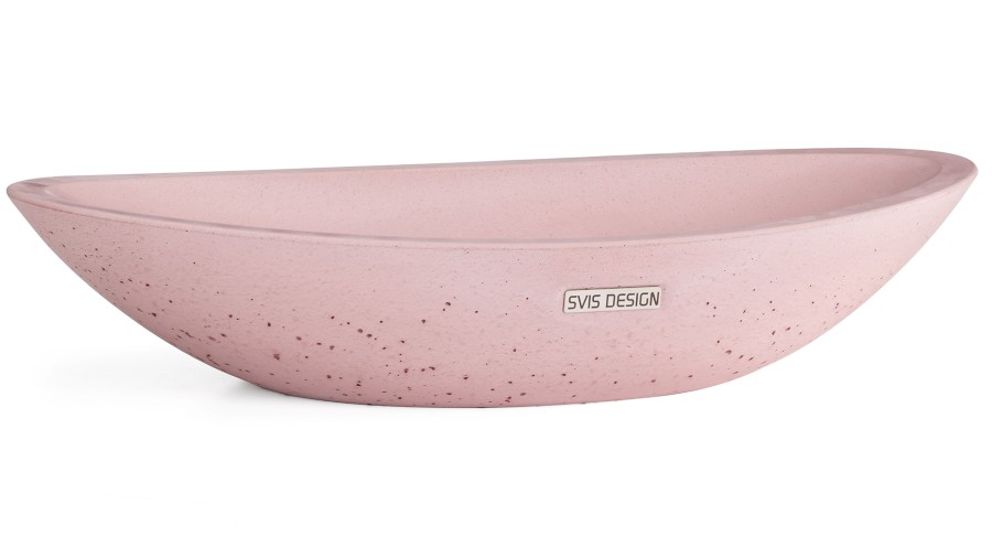 10274-umyvadlo_orion_basic_lightterracotta_01_1920_1080 Umyvadlo 60 cm ORION BASIC - velmi světlá cihlově červená, bez dekoru, lak mat