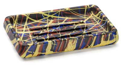 Mýdlenka 14,5 cm PERSEUS BASIC - PUNK černá, lak mat