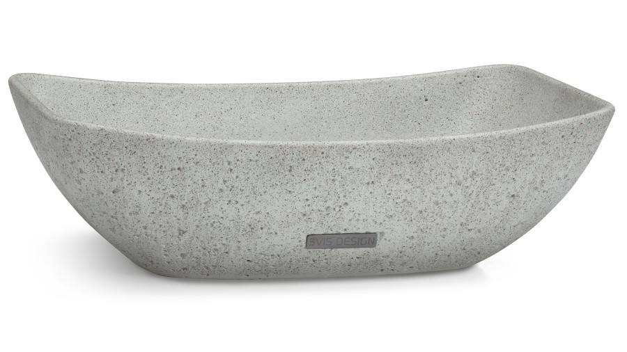 14151-umyvadlo_virgo_hardcore_natural_01 Umyvadlo 50 cm VIRGO HARDCORE - natural, bez dekoru, lak mat