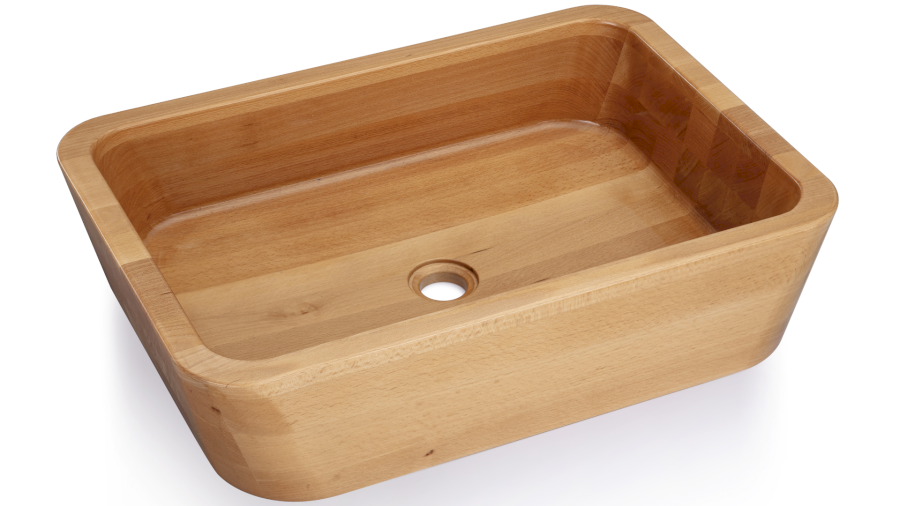 Umyvadlo NOVA 60 cm BUK lak lesklý natural