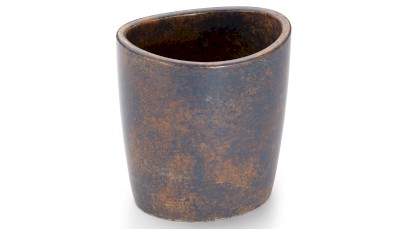 Kelímek ORION BASIC - GRANITE, modrošedá a okrová, lak polomatný