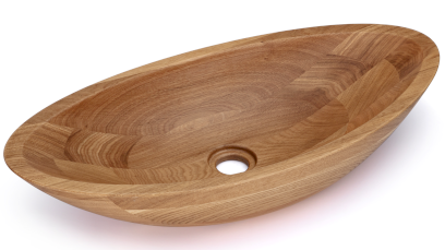 Umyvadlo ORION 60 cm DUB lak matný natural