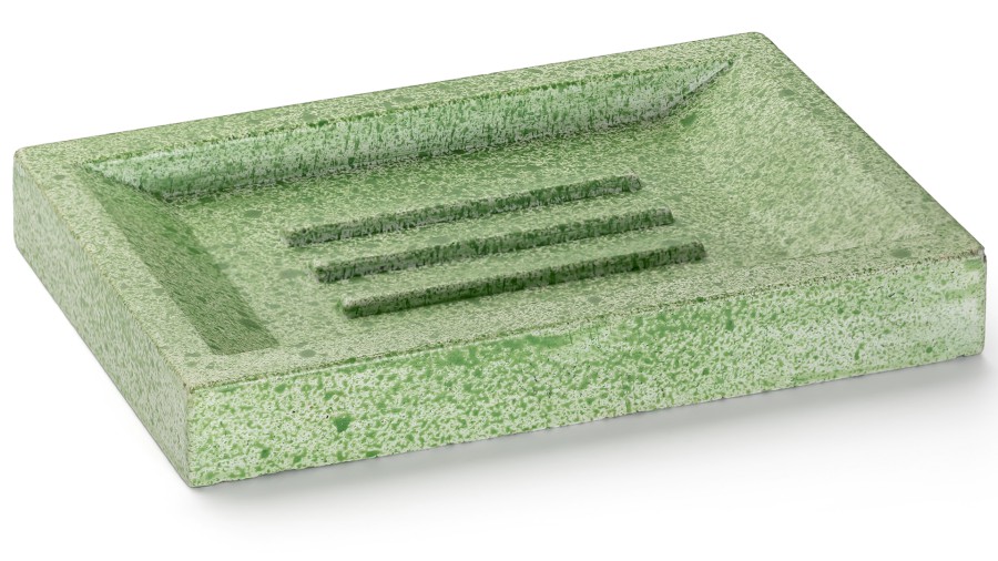 Mýdlenka 15 cm SIRIUS BASIC - SPLASH, zelená, lak mat