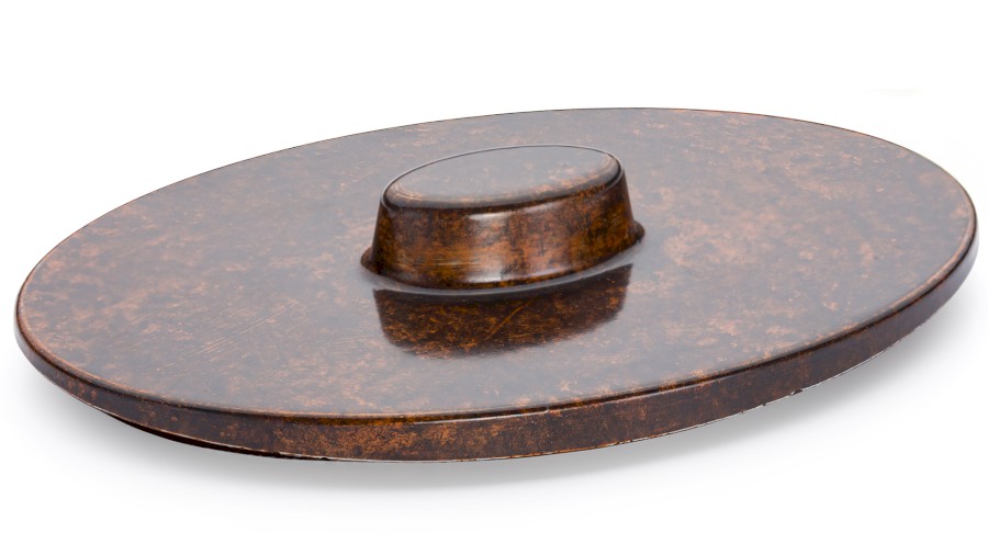 Víko ORION BASIC 001 - SMOKED METAL, měděná a černá, lak polomatný