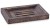 Mýdlenka 15 cm SIRIUS BASIC - DARK STONE modrá, okrová a černá, lak mat