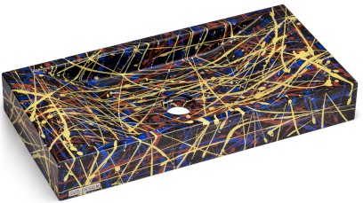 Umyvadlo 60 cm SIRIUS BASIC - PUNK, černá, lak mat