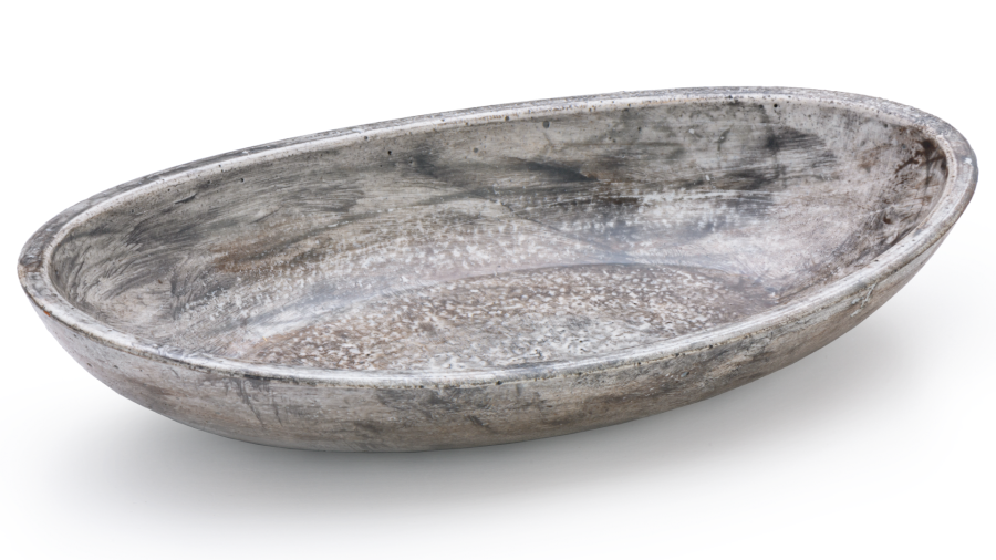 Miska 19 cm ORION BASIC - PAST šedá, lak polomatný