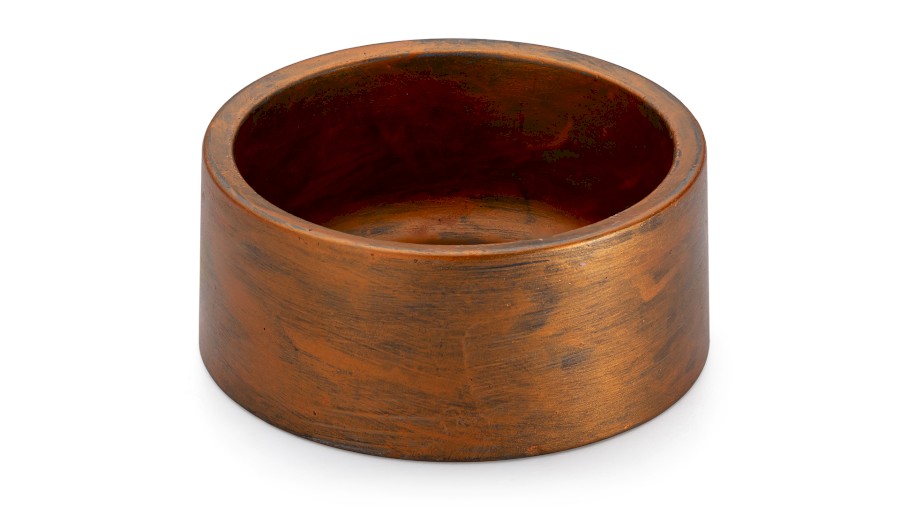 Box COLUMBA BASIC 001 - AGED METAL, měděná a černá, lak mat