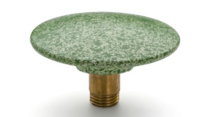 Šroubovací krytka výpusti 65 mm - SPLASH, zelená, lak mat