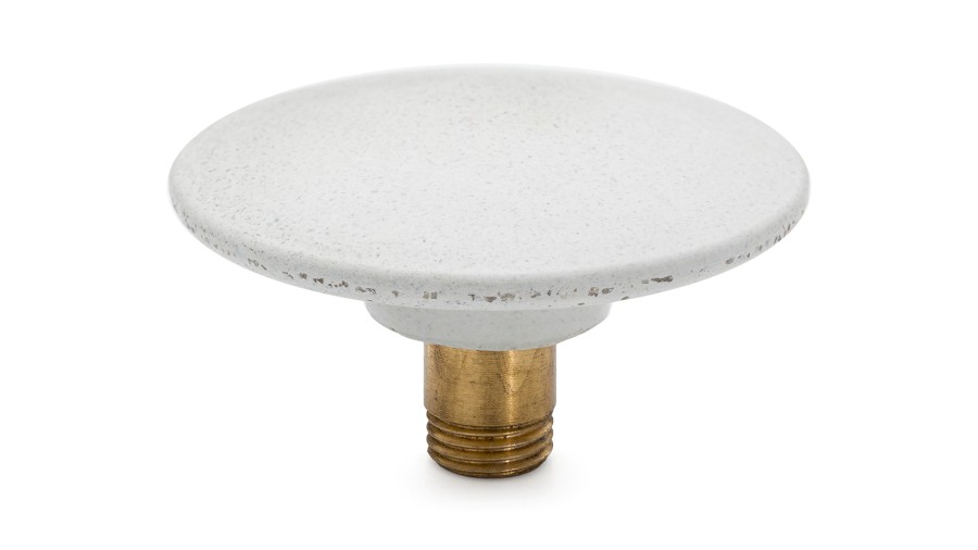 Šroubovací krytka výpusti 65 mm - natural, bez dekoru, lak mat