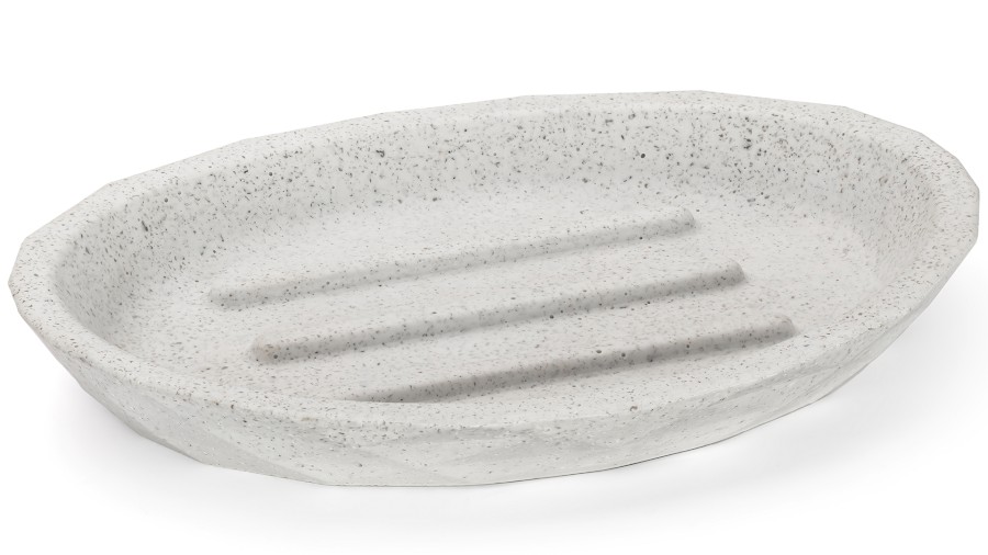 Mýdlenka 15 cm DIAMOND BASIC - natural, bez dekoru, lak mat