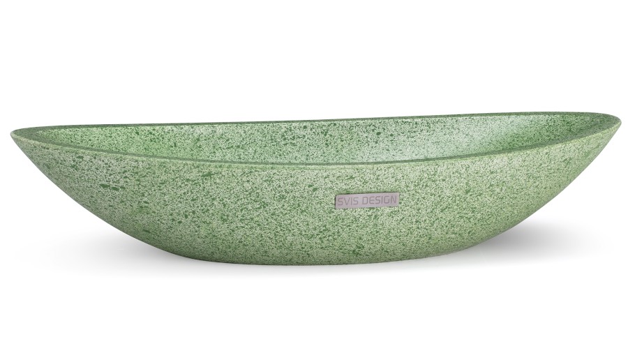 Umyvadlo 60 cm ORION BASIC - SPLASH, zelená, lak mat