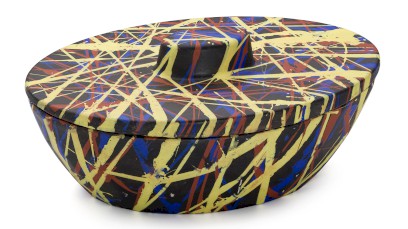 Box s víkem DIAMOND BASIC 001 - PUNK, černá, lak mat