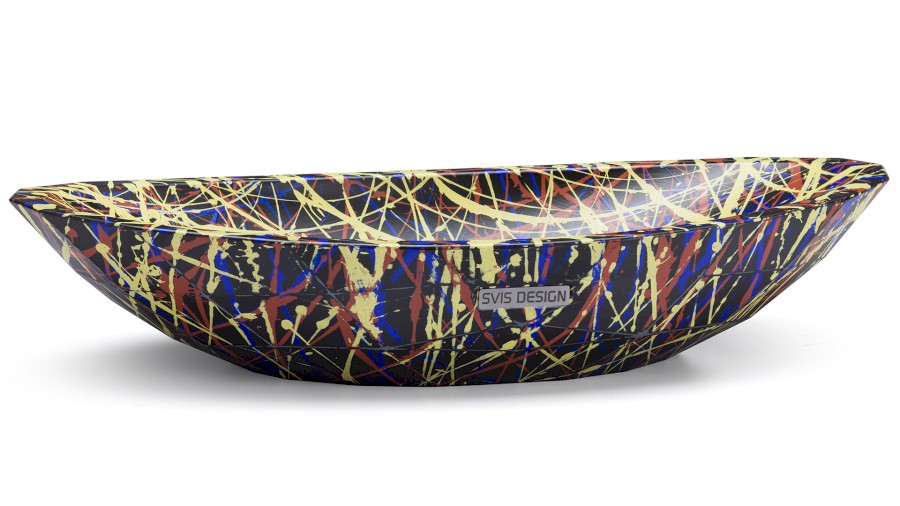 Umyvadlo 60 cm DIAMOND BASIC - PUNK černá, lak mat